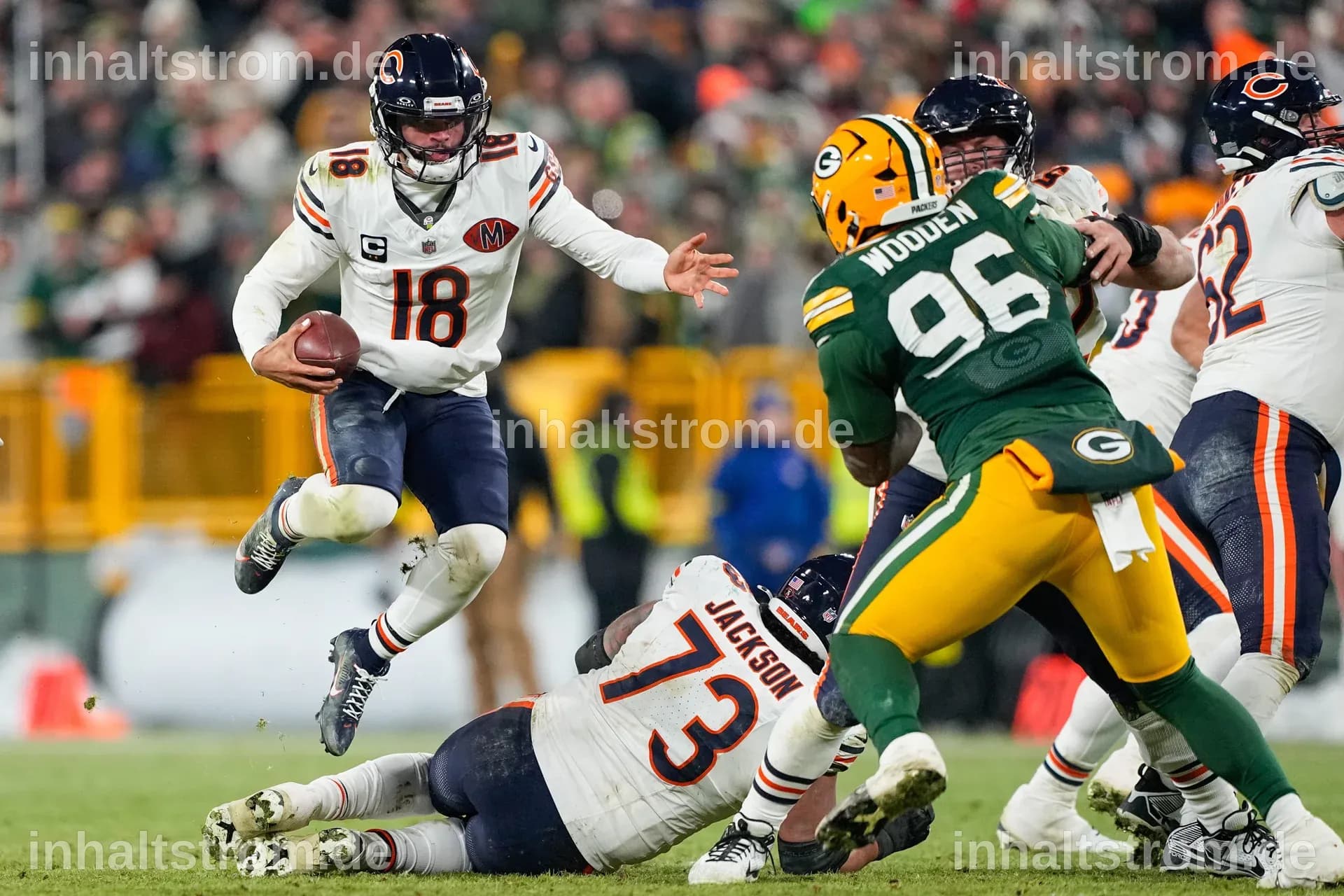 Bears-Coach Ben Johnson verstärkt Rivalität mit provokantem Ausruf nach Wildcard-Sieg gegen die Packers